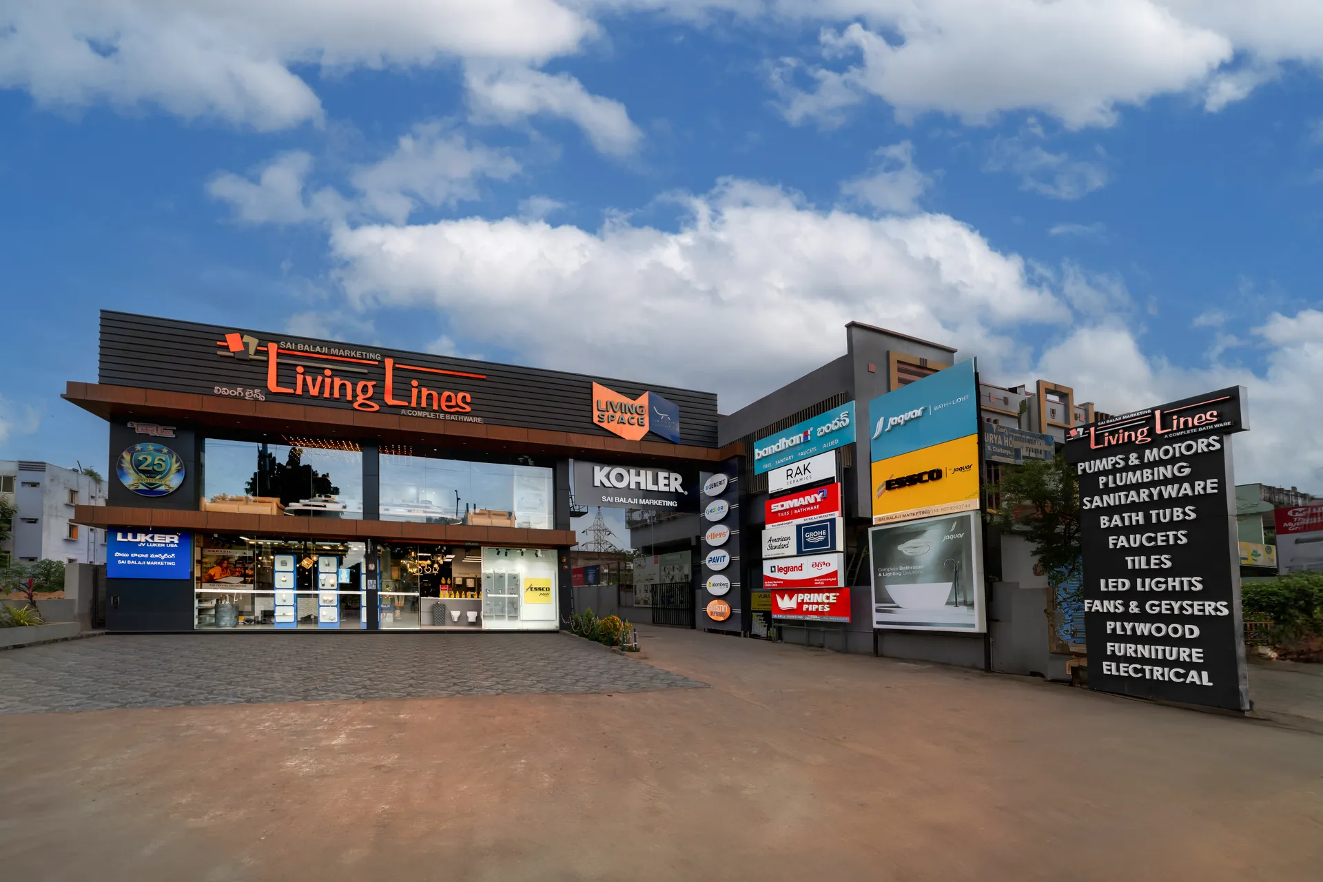 Lavish Ceramics Artistic tiles at Living Lines