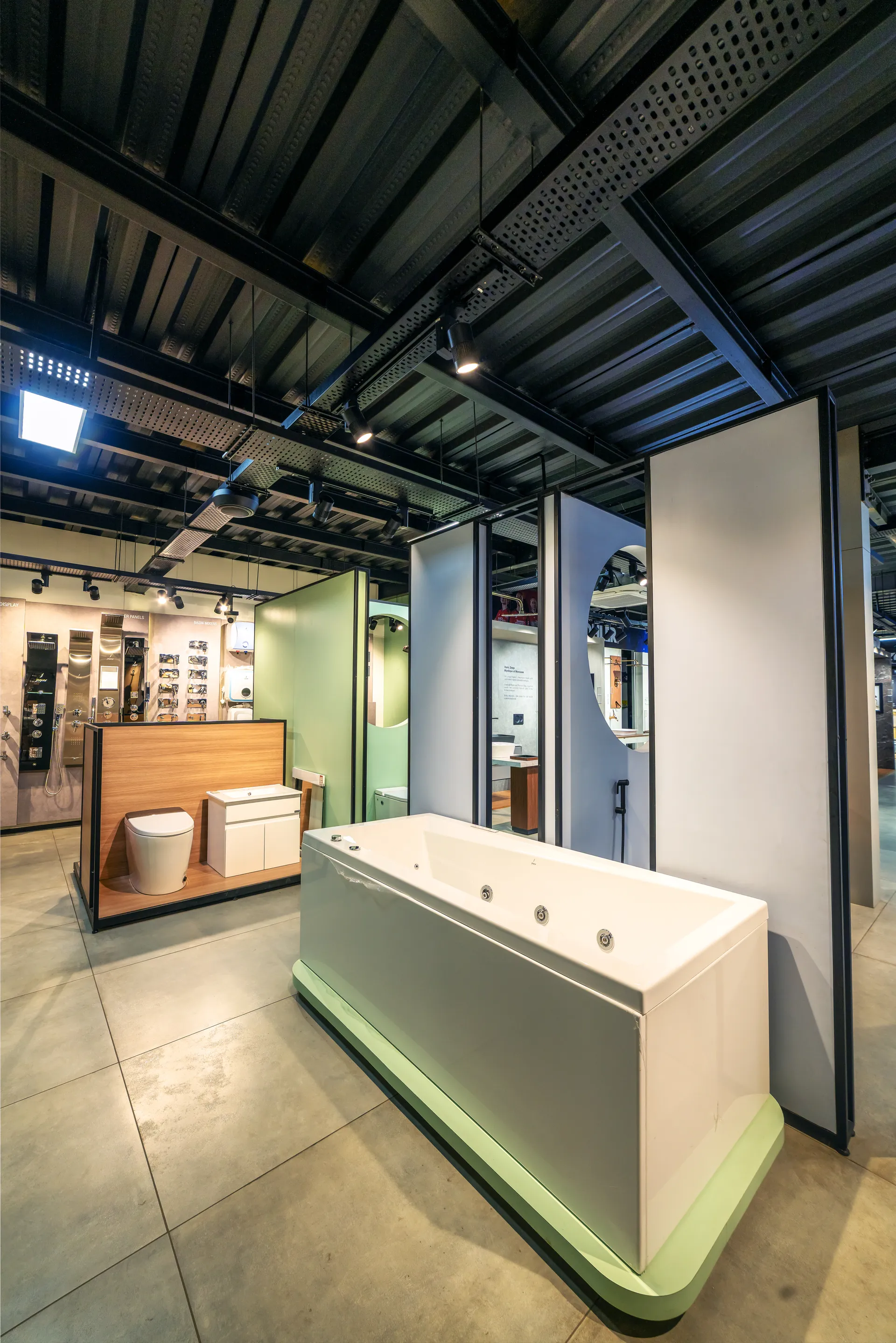 Designer tile panel displays