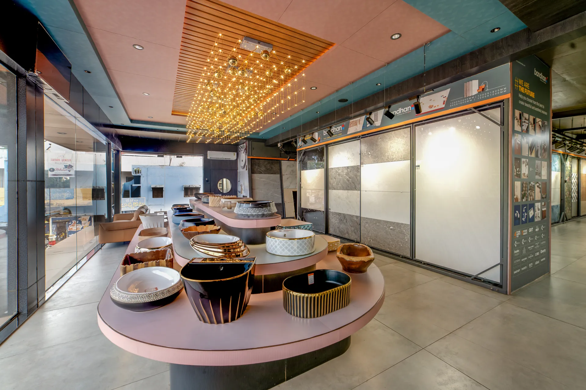 Murano Luxury tiles at Living Lines